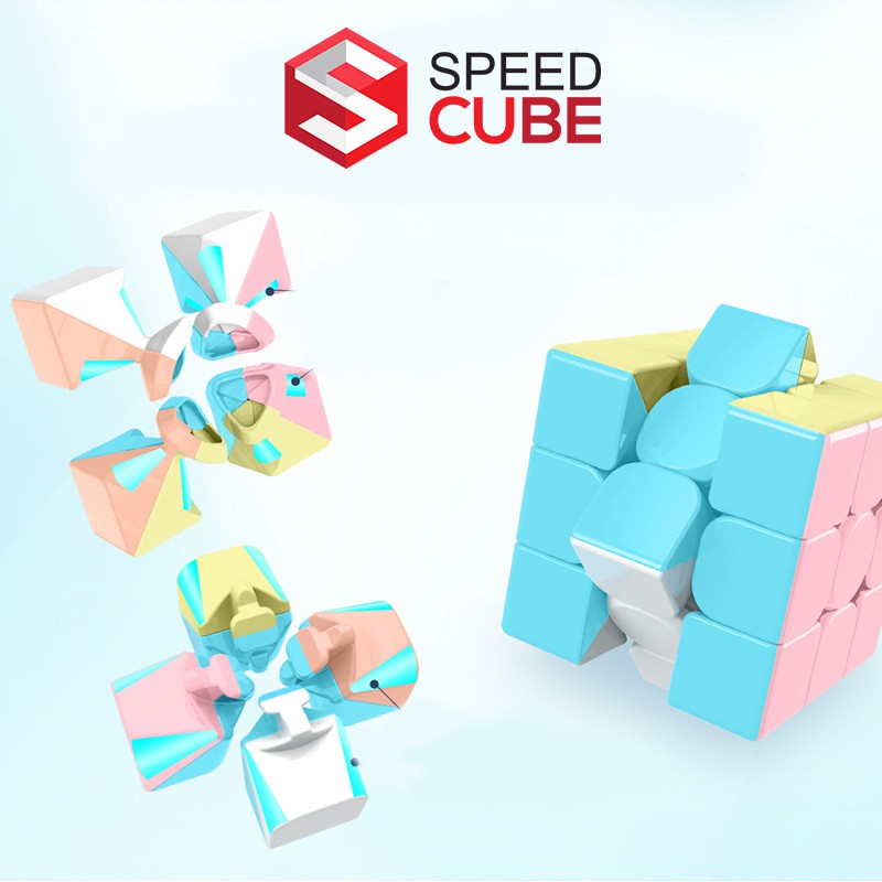 Rubic 3x3 Giá Rẻ Moyu Meilong 3 Rubik Macaron chính Hãng Moyu - Shop Speed Cube