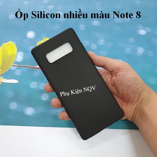Note 8|| Ốp Dẻo Silicon nhiều màu sắc Samsung Note 8