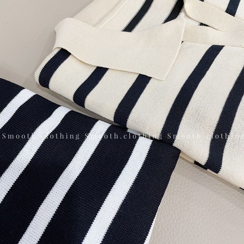 áo polo cổ mở kẻ to | BigBuy360 - bigbuy360.vn