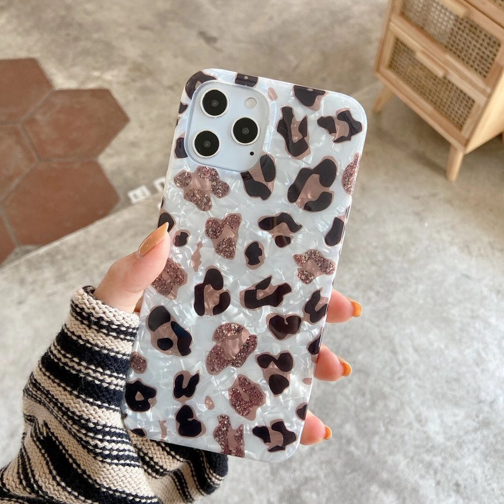 Ốp Điện Thoại Họa Tiết Da Báo Cho Iphone 7 / 8 + Ix / Xr / Xsmax / 11 / Pro / Promax / 12 / 12mini / Pro / Promax | BigBuy360 - bigbuy360.vn