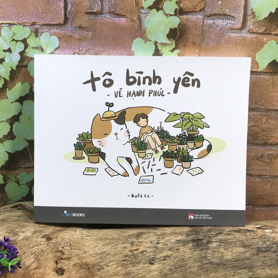 Sách - Tô Bình Yên, Vẽ Hạnh Phúc - Kulzsc - Thanh Hà Books HCM