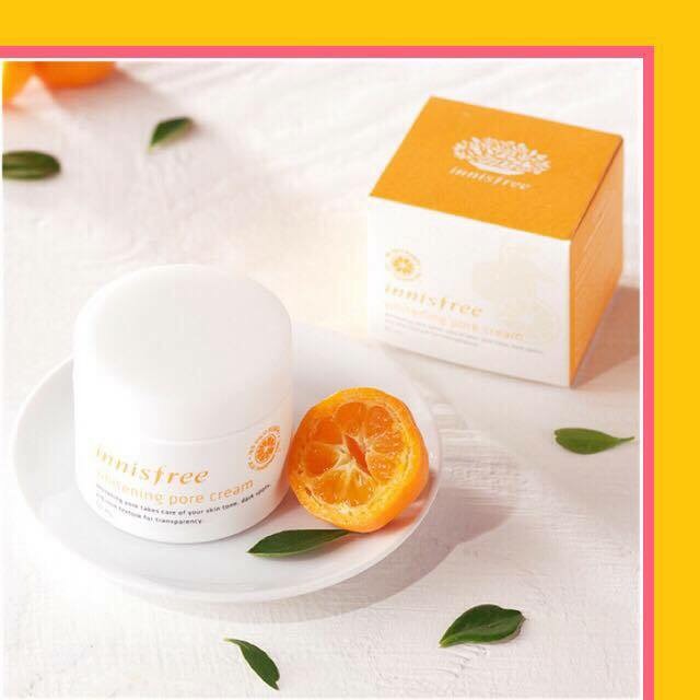 Kem dưỡng trắng INNISFREE whiterning pore cream