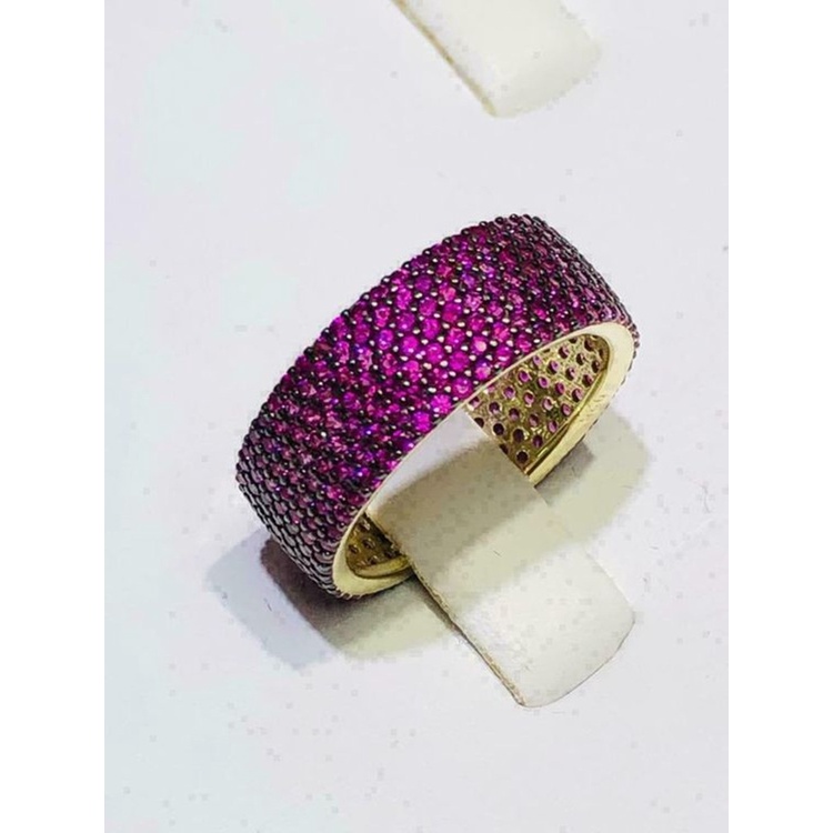 Nhẫn đính đá zircon thời trang cho nữ