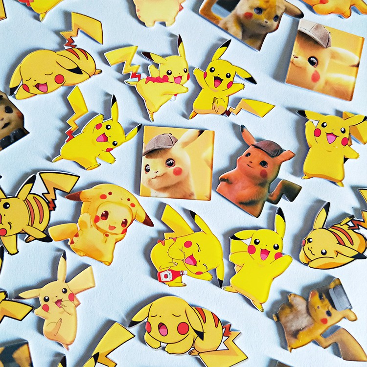 Huy Hiệu Cài Áo - Pin Cài Áo Cài Balo PIKACHU