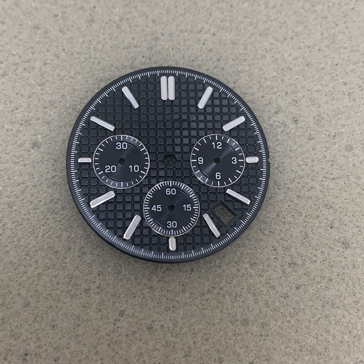 Đồng Hồ Quartz 31.8mm Đa Chức Năng Với Dây Đeo Dạ Quang Cho Vk63