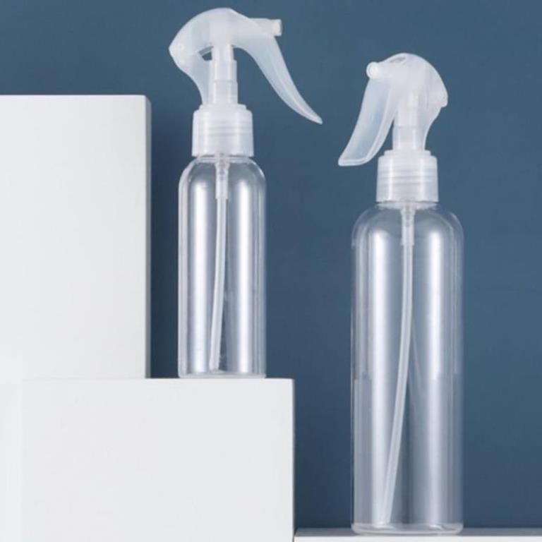 Chai Xịt Phun Sương ❤ TRÙM SỈ ❤ Chai nhựa pet xịt Vòi Súng 200ml rỗng chiết mỹ phẩm , phụ kiện du lịch