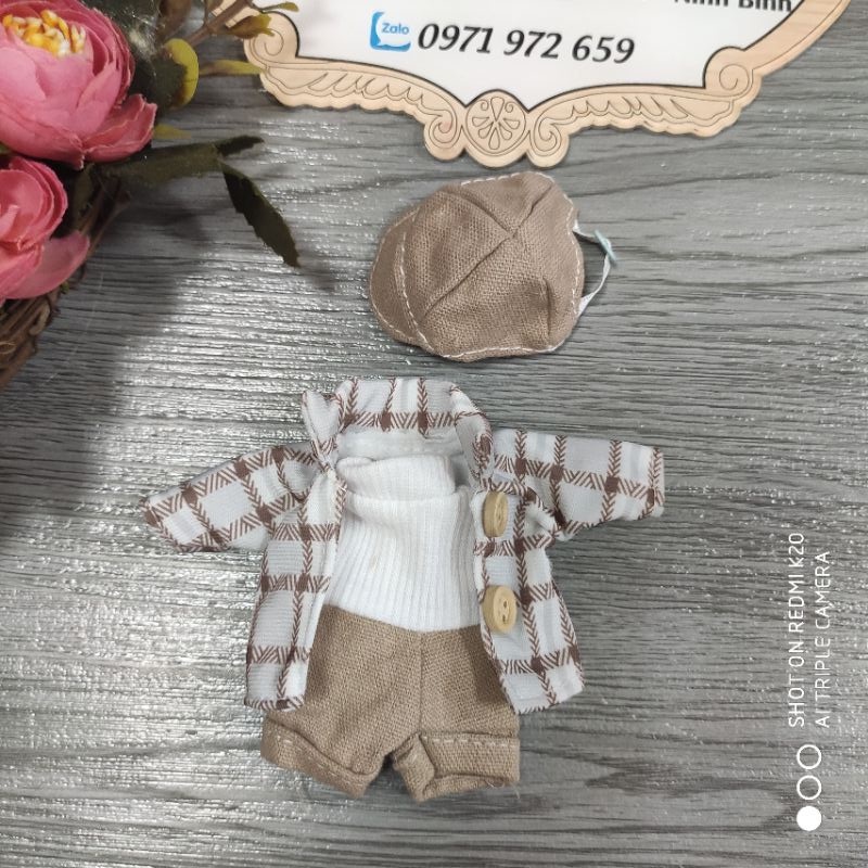 Các Mẫu Quần Áo Cho Búp Bê Bé Trai 16cm Phong Cách, Cá Tính ,Hàng Chọn Lọc