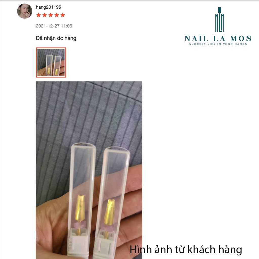 Đầu mài Mỹ Titanium 5in1 dùng được cho cả gel và bột - Đầu mài mịn đi sát khoé móng an toàn, loại xịn và bền (lẻ chiếc)