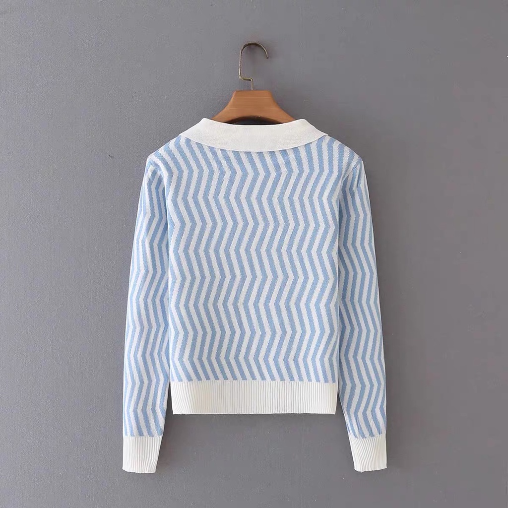 Áo khoác cardigan nữ dệt kim len mềm mịn tay dài họa tiết phong cách Hàn Quốc  2021 New Arival
