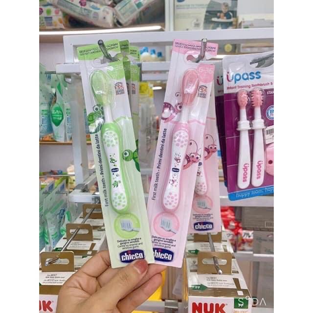 [CHÍNH HÃNG] Bàn chải đánh răng cho bé họa tiết đáng yêu Chicco