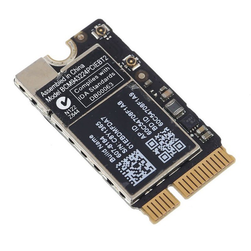 Card Wifi cho Macbook BCM943224PCIEBT2/BT2 chipset Broadcom (Hackintosh - Chuẩn ốc H2) | BigBuy360 - bigbuy360.vn