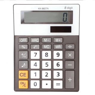 Máy tính bỏ túi cầm tay Karuida loại tốt KK-8827A, Máy tính cầm tay tiện dụng Karuida KK-8827A