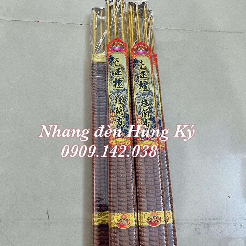 Nhang thơm xoắn Quế Lan Hương cháy 24h