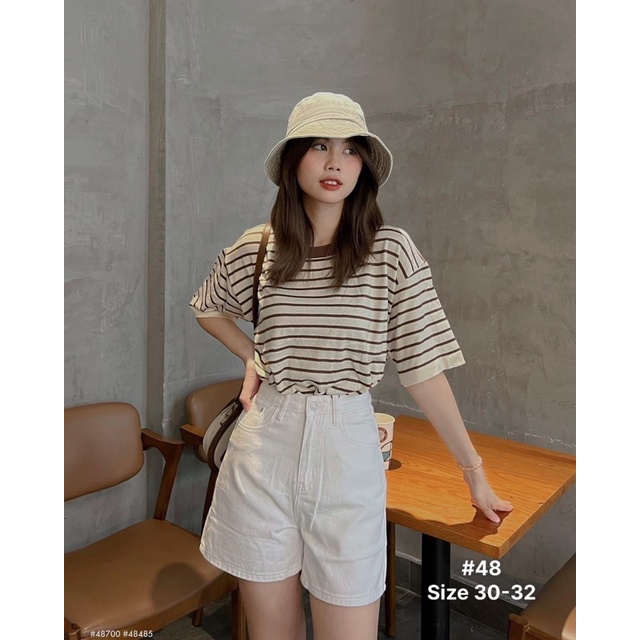 Quần Short Ngố Kaki Nữ Bigsize 40kg-80kg. Có 3 Màu. Quần Short Nữ Size Đại Hàng VNXK lưng cao MS48
