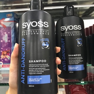 Dầu gội trị gầu Syoss chuyên dùng salon 500ml ( CHÍNH HÃNG )