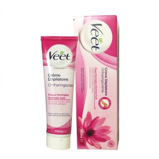 Kem tẩy lông veet silk & fresh technology dành cho da thường 100ml