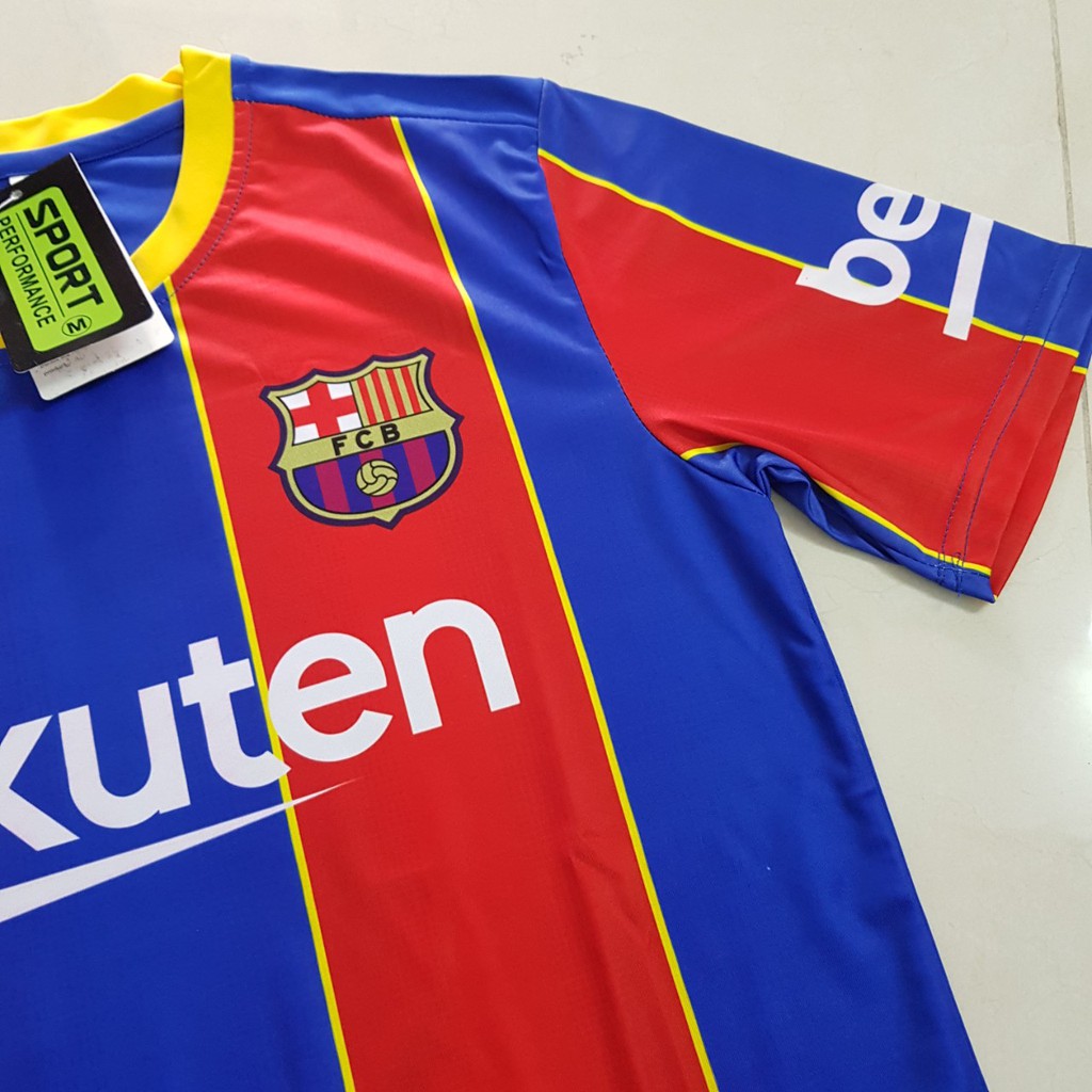 QUẦN ÁO BÓNG ĐÁ CLB BARCA 2020-2021 CHẤT THUN LẠNH CAO CẤP | BigBuy360 - bigbuy360.vn