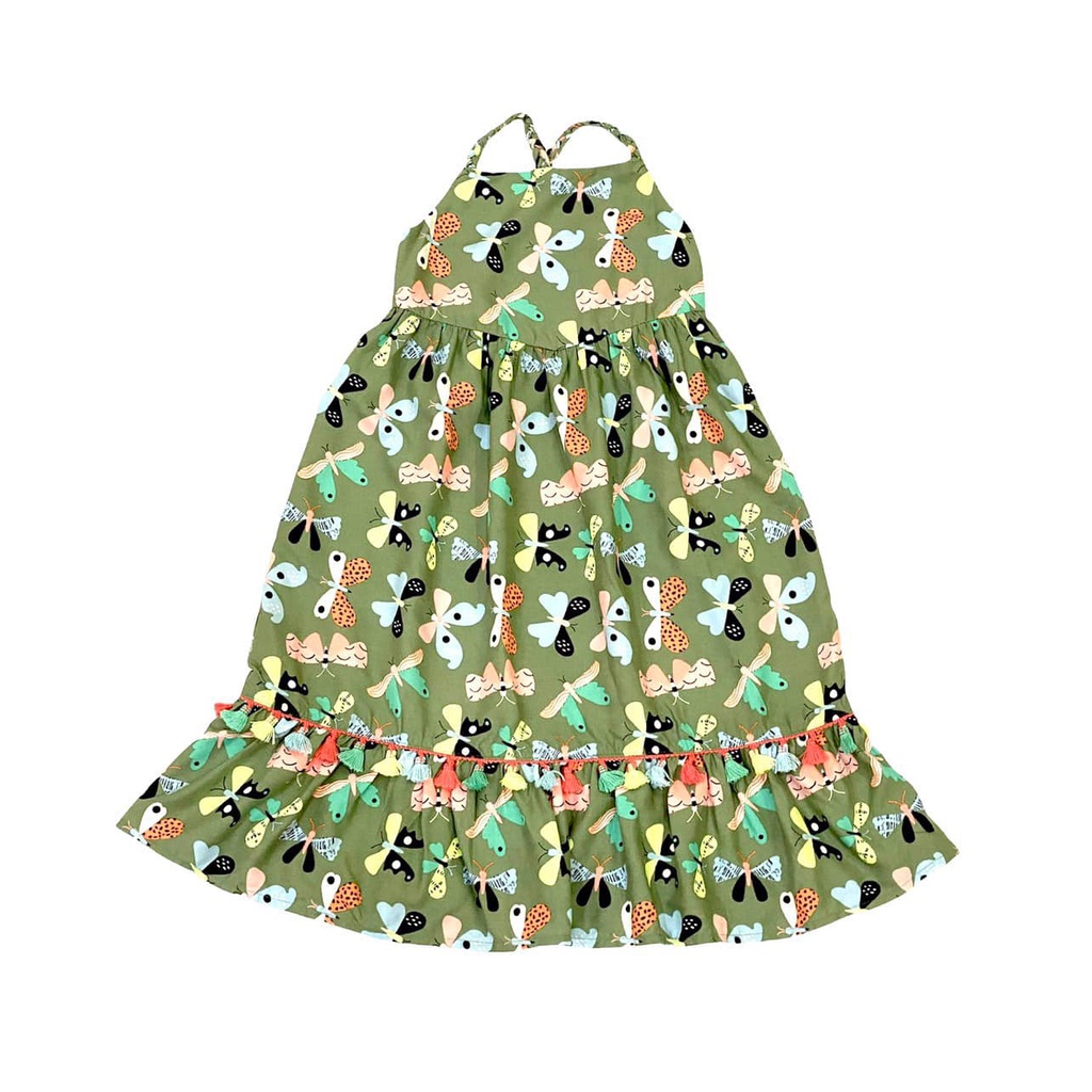 Đầm maxi cat & jack đi biển siêu xinh cho bé 1-5 tuổi(9-25kg)