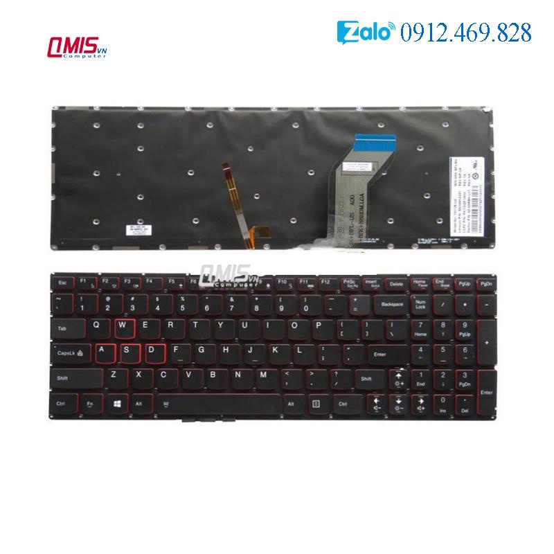 Bàn phím laptop Lenovo Ideapad Y700 Y700-15, Y700-15ISK, Y700-15ACZ, Y700-15ISE, Y700-17ISK