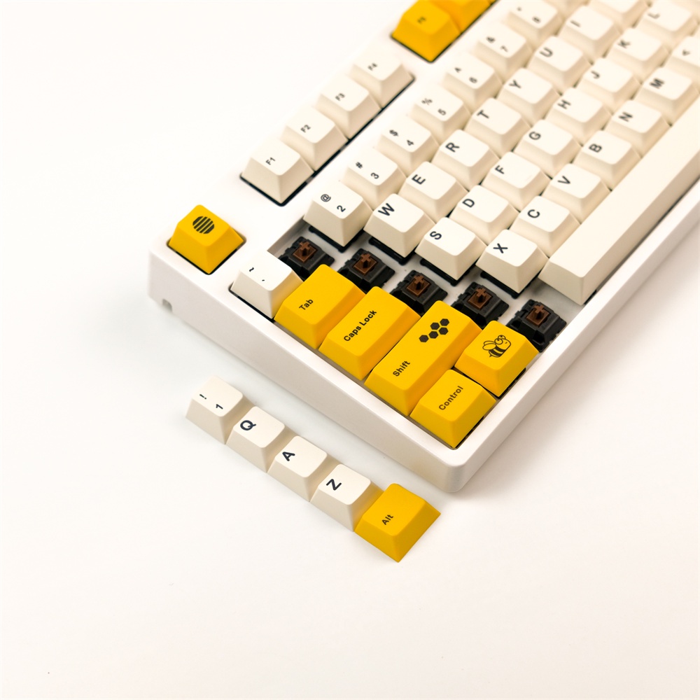 GMK ong keycaps, 124 phím keycaps Cherry Profile DYE-SUB Cá nhân hóa GMK Keycaps cho bàn phím cơ