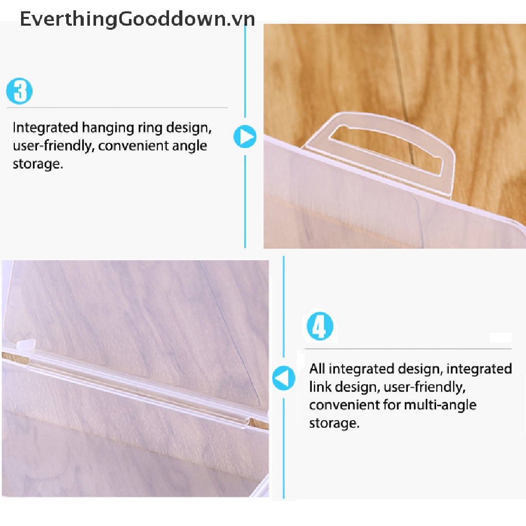 Hộp nhựa pp mini trong suốt có nắp đậy tiện dụng