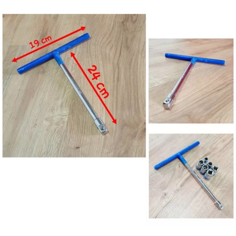 Cần Siết Chữ T Dùng Đầu 1/2 Hiệu BOSS MAN Siêu Cứng Cáp