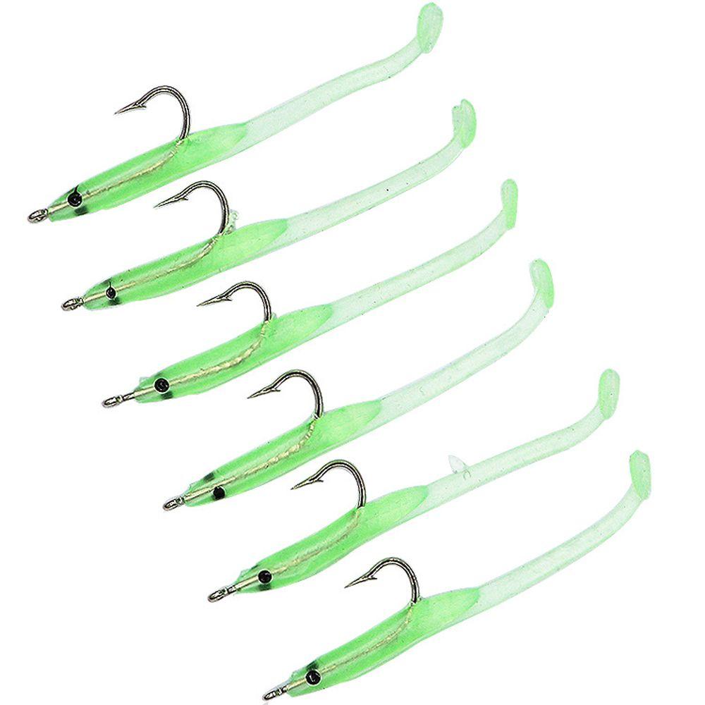 Mồi Câu Cá Giả Hình Tôm Bằng Nhựa Mềm 5.6cm / 6.8cm / 8cm