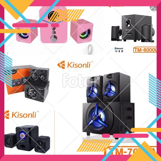 [5❤️][FREESHIP] LOA VI TÍNH BLUETOOTH 2.1 KISONLI U-2900, TM-1000U, TM-6000U [HCM]