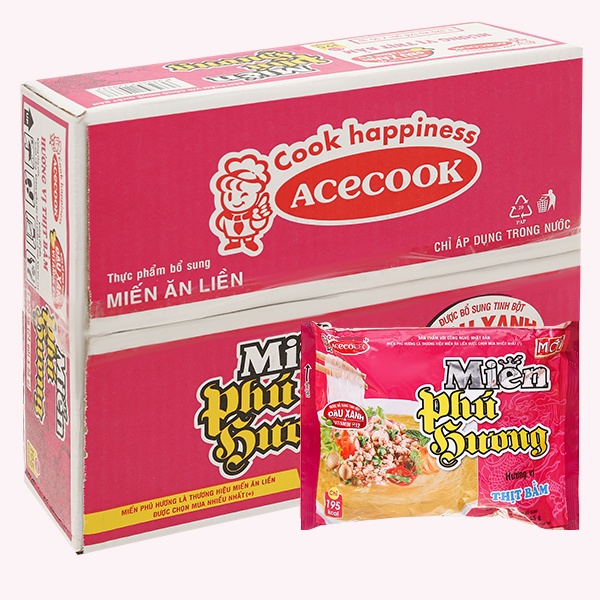 Miến Phú Hương ăn liền gói 58g