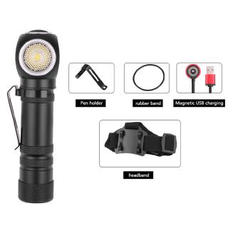 Đèn LED đội đầu nam châm có cổng sạc USB
