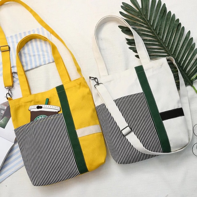 Túi living kẻ