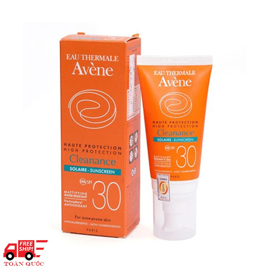 Kem chống nắng cho da nhờn mụn, nhạy cảm Avène High Protection Cleanance Sunscreen SPF 30 50ml