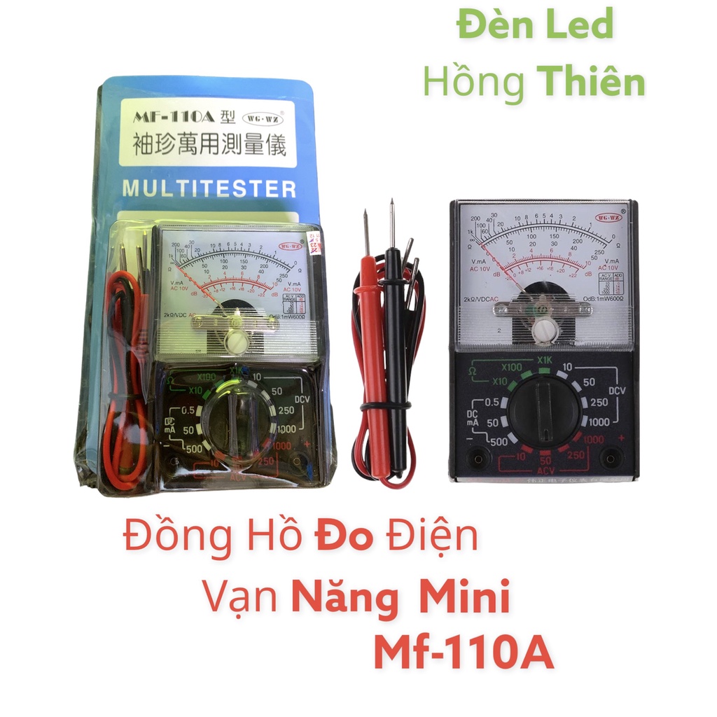 Đồng Hồ Đo Điện Vạn Năng Mini MF-110A