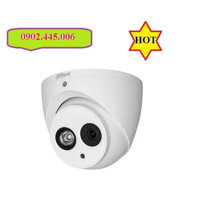 Camera HDCVI DAHUA HAC-HDW1200EMP-A-S4 Camera tích hợp mic ghi âm(Built-in Mic)