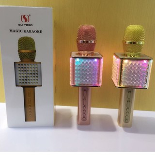 Mic hát karaoke . micro kèm loa bluetooth ys 86.