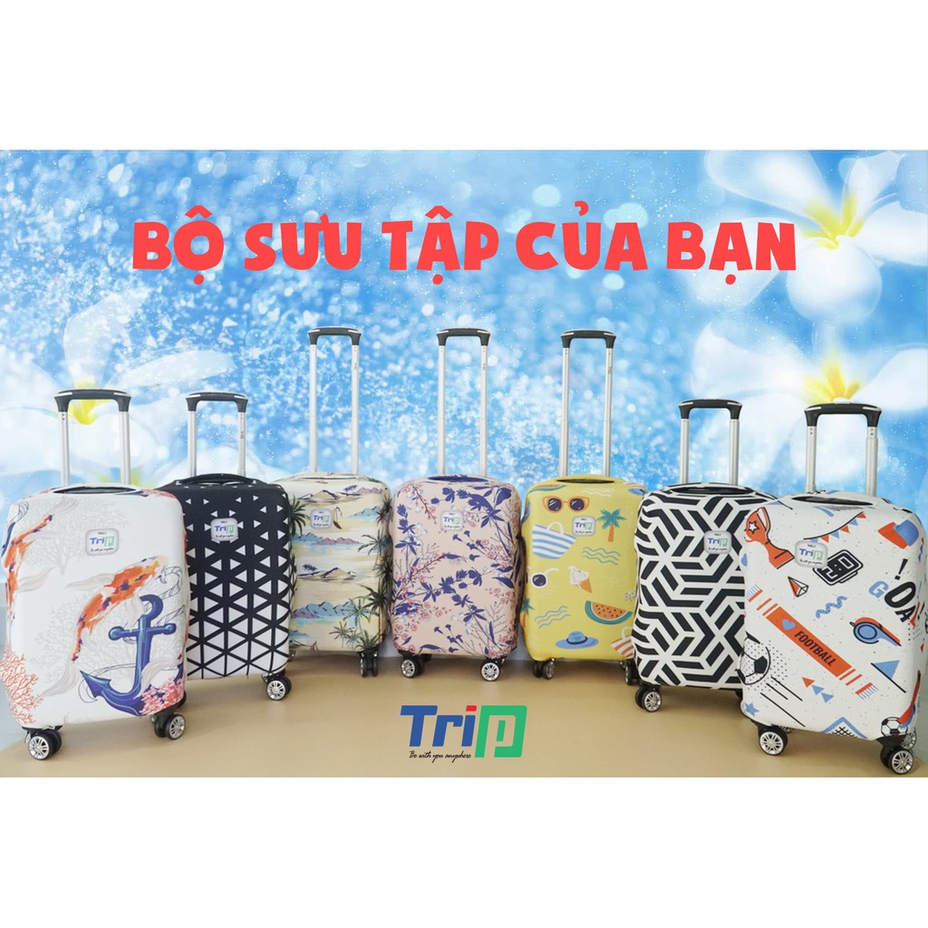 Áo trùm vali TRIP vải thun co dãn 4D