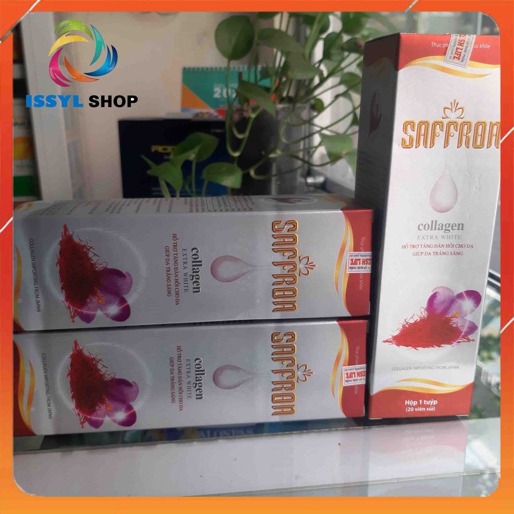 VIÊN TRẮNG DA SAFFRON EXTRA WHITE - Bật Tông Trắng Da Xóa Tan Sạm Nám Công Nghệ Nhật Bản - CHÍNH HÃNG HỘP 20 VIÊN SỦI | BigBuy360 - bigbuy360.vn