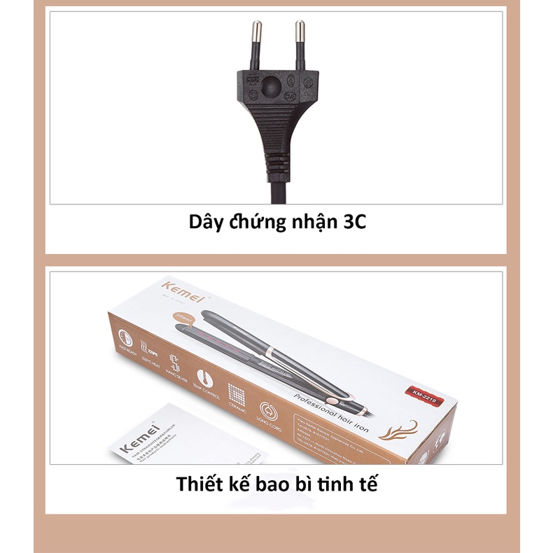 Máy ép duỗi tóc,2 trong 1 giúp tạo kiểu tóc, thanh gốm là tóc nhanh, giúp kẹp thẳng tóc tránh hư tổn,máy uốn tóc