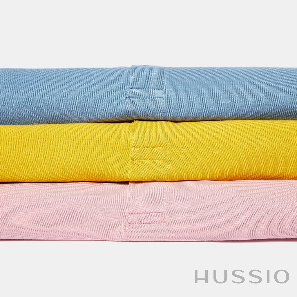 Áo thun polo nam trơn CLASSIC vải cá sấu cotton siêu xịn, chuẩn form - HUSSIO