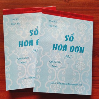 Combo 10 cuốn hóa đơn bán lẻ 1 liên for 100 tờ