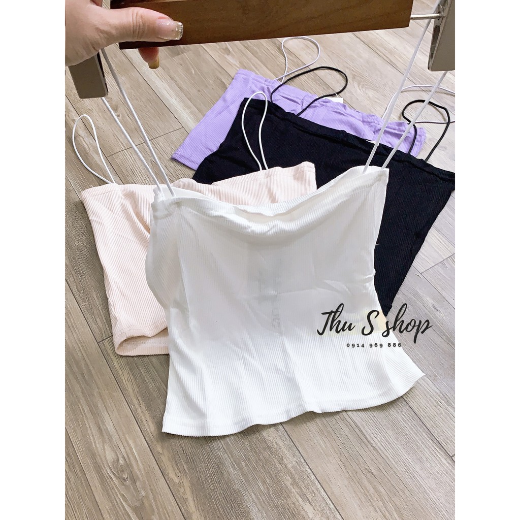 [Mã FAMANU83 giảm 10% đơn 0đ] Áo quây len tăm, áo 2 dây sợi mảnh | BigBuy360 - bigbuy360.vn