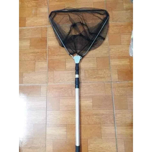 Vợt cá cán nhôm và cán hoa hàng đẹp loại 2m1.