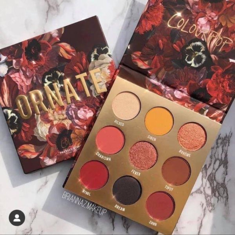 Bảng phấn mắt 9 ô COLOURPOP ORNATE EYESHADOW PALLET | BigBuy360 - bigbuy360.vn