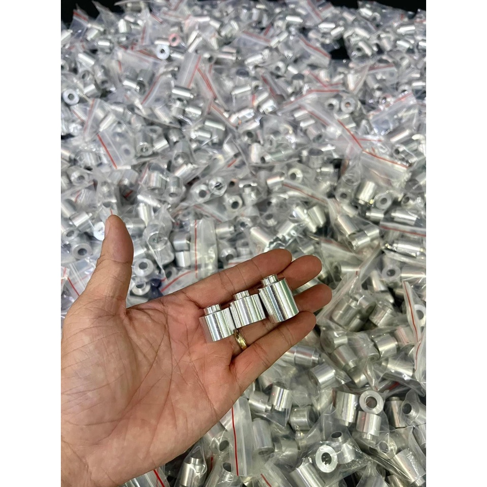 (INOX SÁNG BÓNG) Bộ 03 ốc khâu gắn mặt nạ FUTURE NEO, ốc INOX 304 sáng bóng, bao rỉ sét