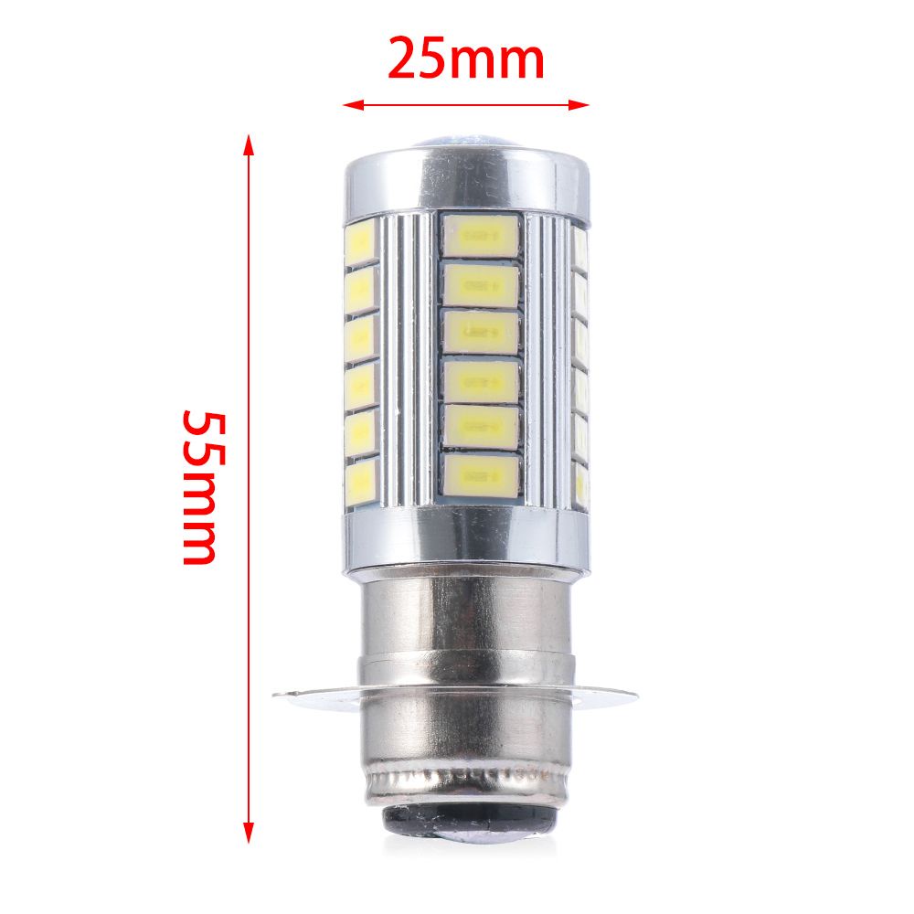 Bóng đèn pha LED H6 BA20D 33 SMD 5730 ánh sáng trắng cao cấp