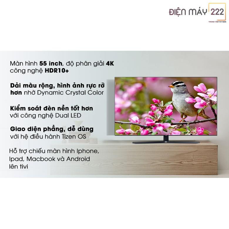 [Freeship HN] Smart Tivi Samsung 4K 55 inch UA55TU8500 Mới 2020 chính hãng | BigBuy360 - bigbuy360.vn