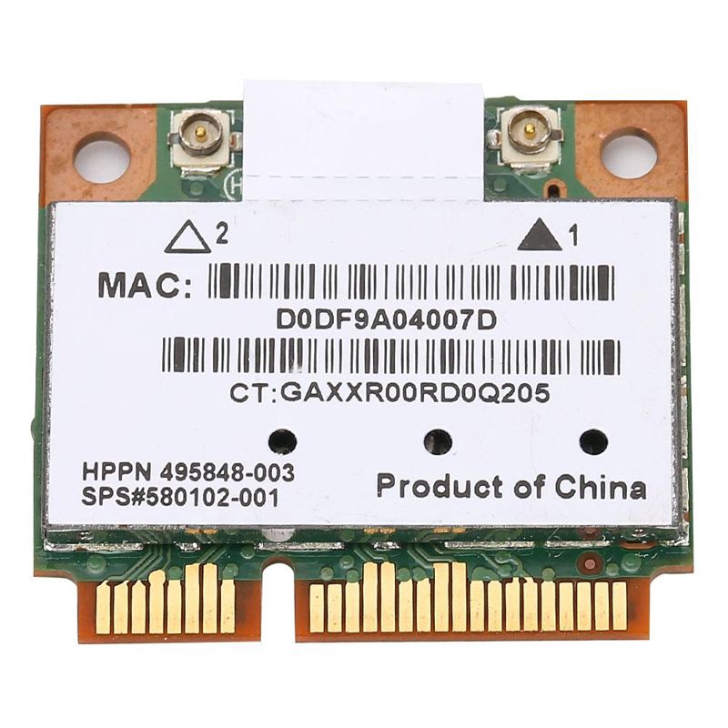 [Seller Recommend] Card Wifi Mini Pci-E 2.4 / 5g 300m 802.11a / B / G / N Cho Laptop Pc | BigBuy360 - bigbuy360.vn