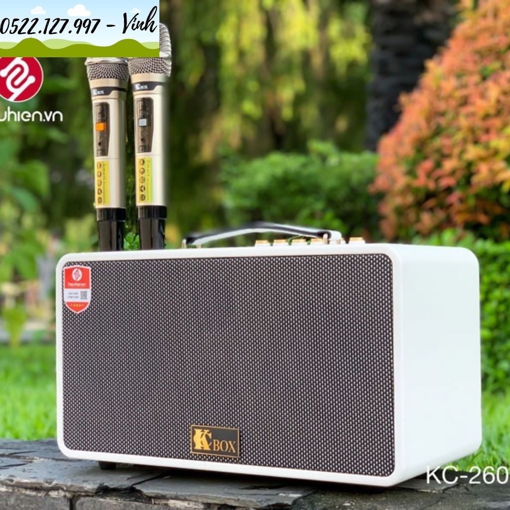 Loa Kéo Xách Tay KCBOX KC260 Plus - Hàng Chính Hãng - Gia Khang Shop