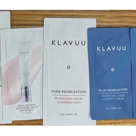 MBC KEM LÓT KLAVUU WHITE PEARLSATION IDEAL ACTRESS BACKSTAGE CREAM SPF30 PA++ SUNSCREEN gói dùng thử | BigBuy360 - bigbuy360.vn