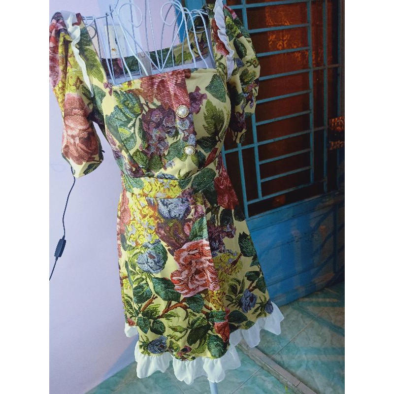 ĐẦM LỤA 2 LỚP IN 3D